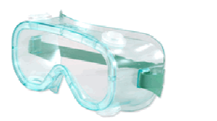 chemical goggles