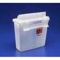 white sharps container